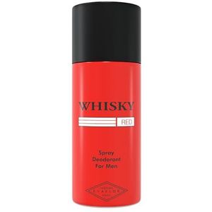 WHISKY Red • Deodorant 150 ml • Spray • Voor Mannen • EVAFLORPARIS