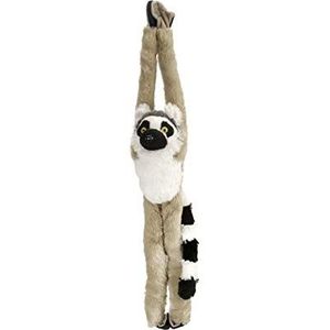 Wild Republic 15261 Hanging Monkey Katta Lemur pluche aap, 51 cm