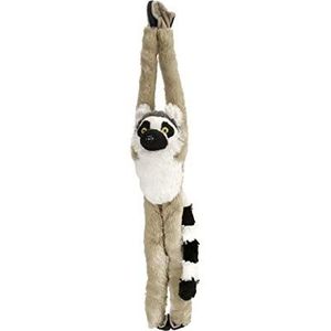 Wild Republic 15261 Hanging Monkey Katta Lemur pluche dier aap 51 cm