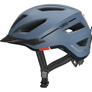 ABUS Pedelec 2.0 Stadshelm - Hoogwaardige E-Bike helm met Achterlicht voor Stadsverkeer - Voor Dames en Heren - Blauw, Maat M​