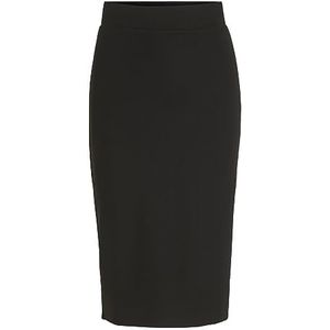 Bestseller A/S Viarmerone Hw Tube Skirt Noos Lange damesrok, zwart.