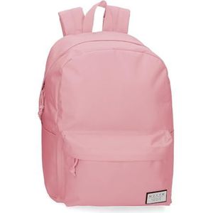 Movom Always on The Move Sac à dos scolaire adaptable au chariot rose 31,5 x 45 x 15 cm Polyester 21,26 L, rose, Sac à dos scolaire adaptable au chariot