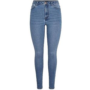 PIECES Pcdana Mb402 Noos skinny jeans voor dames, Medium blauwe denim