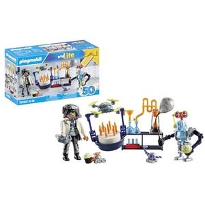 PLAYMOBIL My Life kinderspel, onderzoeker met robots, vanaf 4 jaar