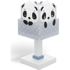 Dalber Tafellamp voor kinderen panda blauw 63161T