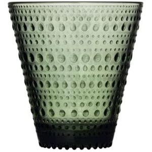 Iittala - Set van 2 Kastehelmi bekers 30 cl, dennengroen