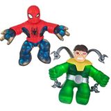 Heroes of Goo Jit Zu Marvel Duel Set – 2 exclusieve Marvel Heroes figuren van 11,5 cm: Ultimate Spider-Man en Doctor Octopus 41378, meerkleurig