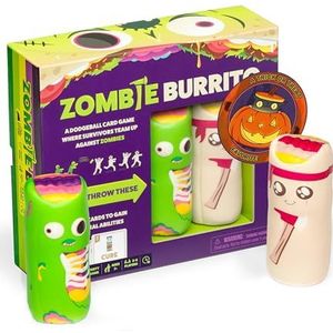 Exploding Kittens Zombie Burrito 3-6 spelers - vanaf 7 jaar - 15 minuten speeltijd - Dodgeball Zombie kaartspel - feestspel, familiespelavond, kaartspel voor kinderen en volwassenen