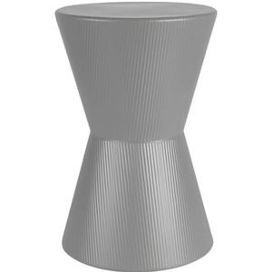 Urban Living Marius Tabouret en Metal Gris D29,5XH45CM