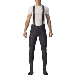 CASTELLI Sorpasso Ros Bibtight Fietsbroek voor heren, Zwart/Rood