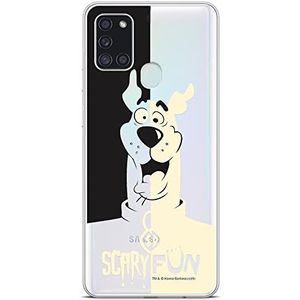 ERT GROUP Origineel en gelicentieerd Samsung A21s hoesje beschermhoesje Samsung A21s origineel en gelicentieerd product Scooby DOO 008, 100% passend, gedeeltelijk transparant