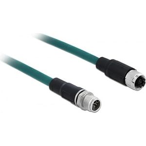 DeLOCK 85422 netwerkkabel 2m Cat6a S/FTP (S-STP) blauw