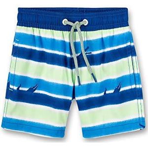 Sanetta Badewebshort Blau Batteur Homme pour Enfants, Helium, 104