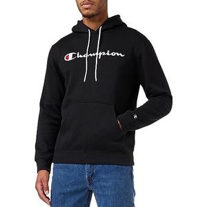 Champion Legacy American Classics Powerblend Fleece Sweatshirt met capuchon voor heren, Zwart