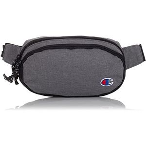 Champion Signal Fanny Pack Polyester Bum Bag, grijs/zwart, één maat, Grijs/Zwart, Signal Fanny Pack