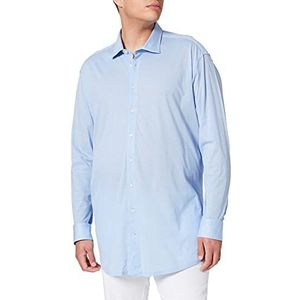 Seidensticker Jersey shirt voor heren met lange mouwen, Blauw (13)