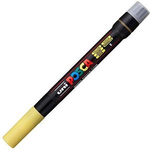 Uni-Ball Posca Brush PCF-350 Marker, geel