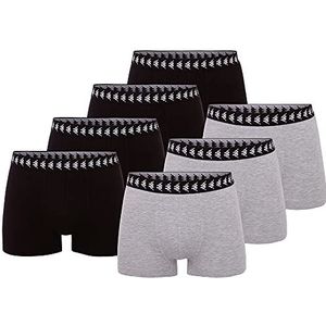 Kappa Boxershorts voor heren, 708276-15-4101M_S, zwart, maat S, zwart.