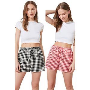 Trendyol Casual shorts voor dames, Rood