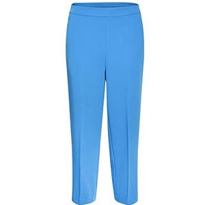 KAFFE Damesbroek, getailleerd, met ritssluiting, voor dames, French Blue