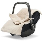 Jollein 025-811-65360 Voetmof voor Baby Car Seat Basic Knit Nougat crème beige
