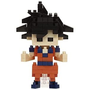 Bandai - nanoblock - Son Goku - Dragon Ball Z - minifiguur van bakstenen - bouwspel - Goku Pixel Manga figuur bouwset - NBDB001