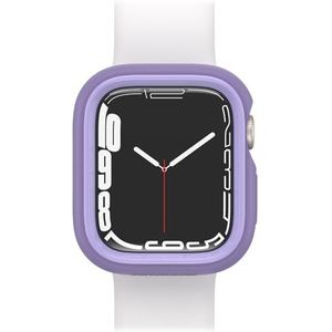 Watch Bumper OtterBox voor Apple Watch Series 9/8/7-41 mm, schokbestendig, valbestendig, dunne hoes en bescherming voor Apple Watch, beschermt het scherm en de randen, paars