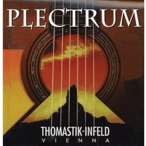 Thomastik Set AC112 plectrum A .044 brons met zijden inzet, Usponnen, ronde wound AC044 voor akoestische gitaar Acoustic Series