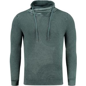 KEYLARGO Pull tube Lech pour homme, Vert foncé (1501), XL