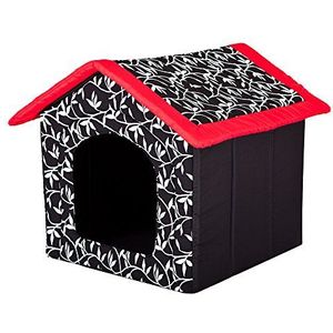Hobbydog R3 BUDCZD5 Doghouse R3 52 x 46 cm Red Roof, M, meerkleurig, 1.10000000000001 kg.