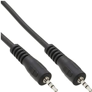 InLine 9936H jack plug 2,5 mm stereo op stekker, 1 m