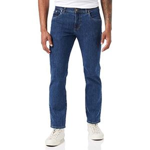 Eurex by Brax Ex heren tapered fit jeans Ken, Blauw