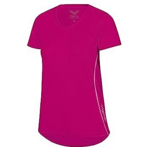 Trigema Coolmax® dames sportshirt, roze (magenta 030)