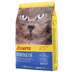 JOSERA Marinesse (1 x 2 kg) | zalm, aardappel en erwten als geselecteerde eiwitbron | voor veeleisende katten | hypoallergeen kattenvoer | super premium droogvoer | 1