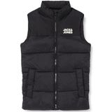 JACK & JONES Jjetoby Bodywarmer Collar Sn Jnr West Jongen, zwart.