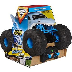 MONSTER JAM - RC Auto MEGALODON STORM – op afstand bestuurbare auto Monster Jam – schaal 1:15 – 6056227 – kinderauto