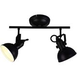 Reality Leuchten Gina R80152032 plafondlamp, metaal, mat, 2 x E14