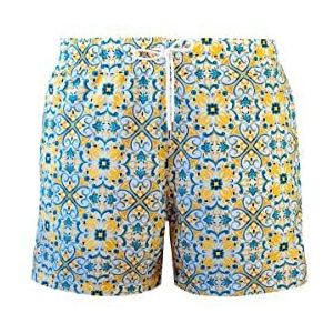 Averie Santiago Board Shorts voor heren, wit, XS, Wit