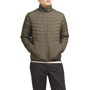 JACK & JONES Veste matelassée Jjestate Packable Puffer Collar Noos pour homme, Kaki, M