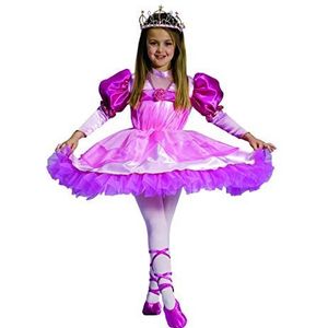 Ciao Ballerina Principessa meisjeskostuum Bambina (Taglia 4-5 Ani) roze jaar