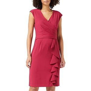 Gina Bacconi Gina Bacconi Crepe jurk voor dames, Pruim