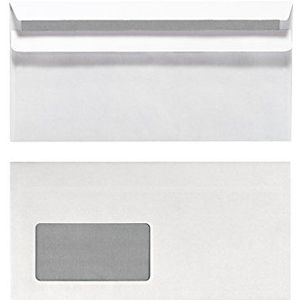 Herlitz 768804 enveloppen, wit, 25 stuks