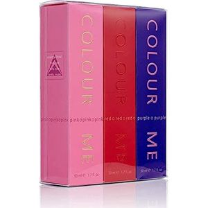 Colour Me Roze/paars/rood – geur voor vrouwen – 50 ml Eau de Parfum, by Milton-Lloyd