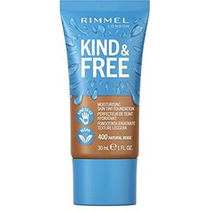 Rimmel Kind + Free Vochtinbrengende foundation, natuurbeige, 400