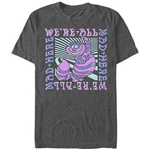 Disney Alice in Wonderland-Mad Here Trip Organic, Melange Black, S, Melange Black