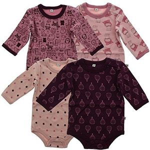 Pippi Baby Body Meisje Paars (Lilac 600), 50, paars (Lilac 600)