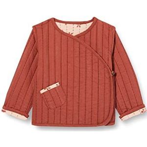 Noppies Veste D'intérieur Réversible Lubbock Cardigan Bébé Fille, Henné - P635, 56