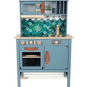 Small Foot Tasty kinderkeuken van hout, met oven en accessoires, vanaf 3 jaar, ref. 12216, meerkleurig