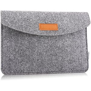 MoKo 9-11 inch beschermhoes compatibel met iPad 8 10.2 / iPad Air 4 10.9 / iPad 10.2 / iPad Air 3 10.5 / iPad Pro 10.5 / iPad 9th Generation 10.2 inch, Galaxy Tab 10.1 / Tab S8 11 inch, Surface Go 2 10.5, lichtgrijs