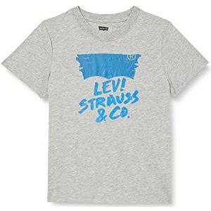 Levi's Kids LVB SKETCHED Logo T-shirt EF703 T-shirt voor jongens, Grijze Heather